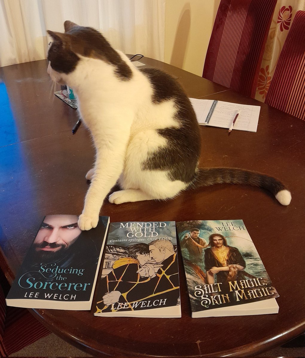 leewelchwriter's tweet photo. Reminder that all my m/m romances are now available in paperback via Amazon. Get your paws on one today! 😁 https://t.co/DLUvrc3PQ8