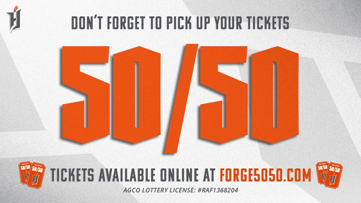 Get your Forge 50/50 tickets!

Proceeds from today’s purchases will go to <a href="/hamiltoncroatia/">Hamilton Croatia</a>

Get your tickets during the match:
ℹ️: 3 for $5, 10 for $10, 60 for $20, or 120 for $30
💰: forge5050.com