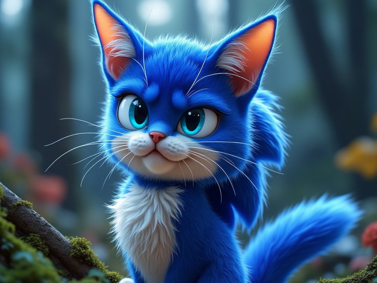 alby13's tweet image. Sonic the Cat. #GrokCat #SonicXShadowGenerations #sonicart #SONIC #sonicfanart #GROK #GROK2 #Grok2images