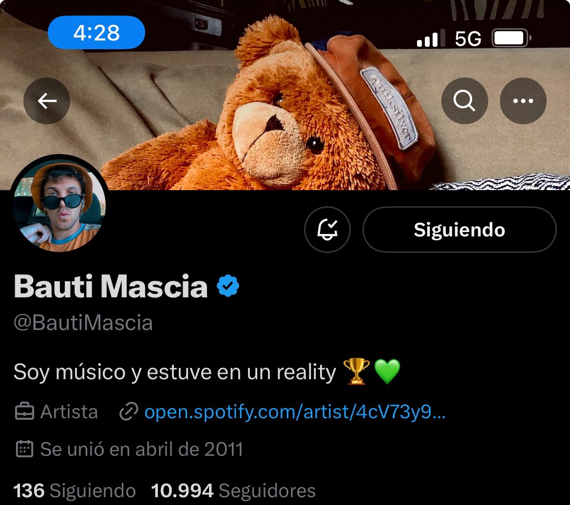 bauti verificado, podrán?🫶🏻