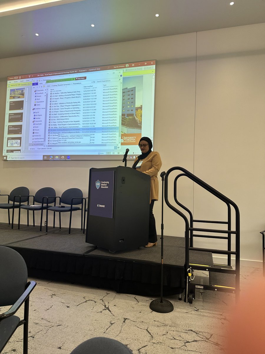 NaglaAKarimMD's tweet image. ⁦@DCCancerDoc⁩ chaired the session for Areas of Unmet Needs to be considered for future drug development in Oncology #ET24. Stay Tuned for next years’ exciting topics! ⁦@InovaCME⁩ ⁦@InovaSchar⁩ ⁦@InovaHealth⁩