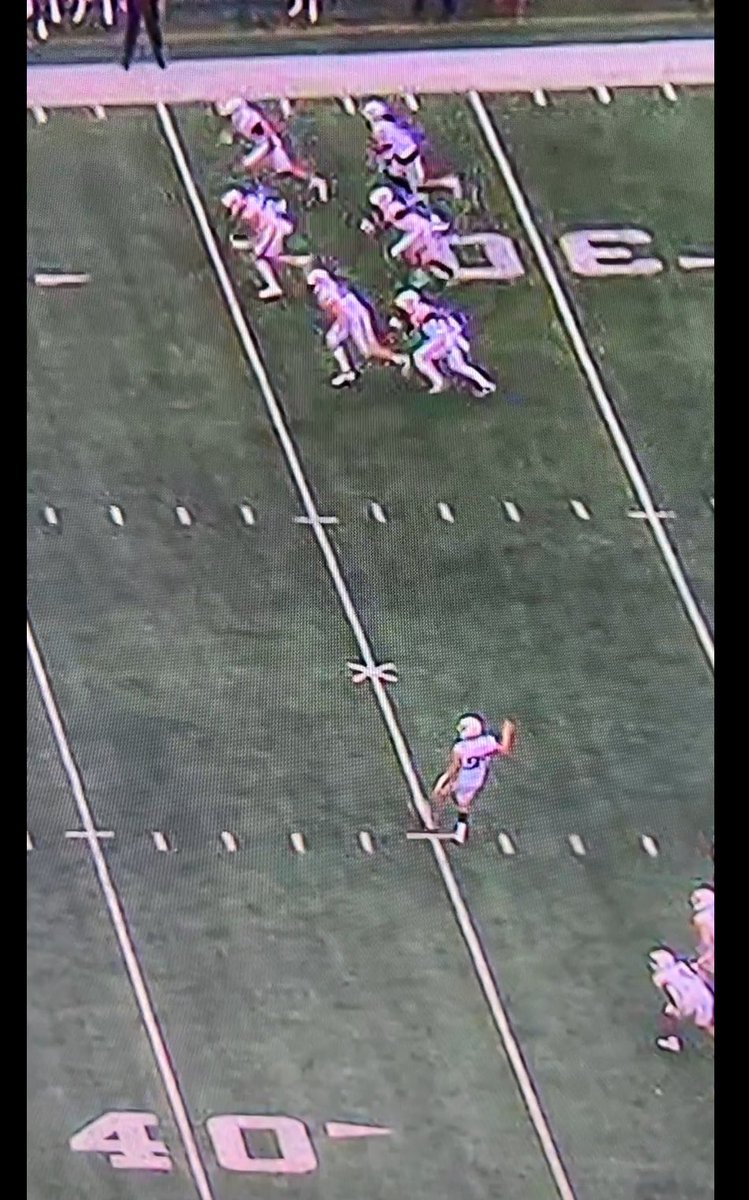 Minnesota recovers the onside kick, but is ruled offside.

Here is when the ball was kicked.

Are we serious with this call?