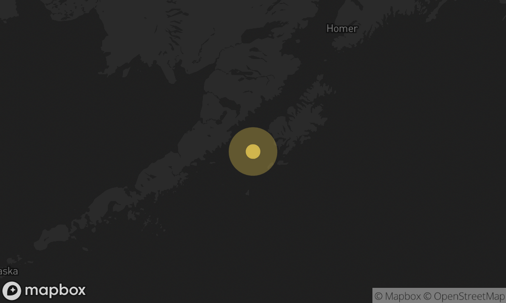 Global_EQ's tweet photo. A 2.6 magnitude #earthquake occured at 76 km W of Akhiok, Alaska. See the full report at: https://t.co/KMAofX5ilb https://t.co/4TxfJgJ1Qw