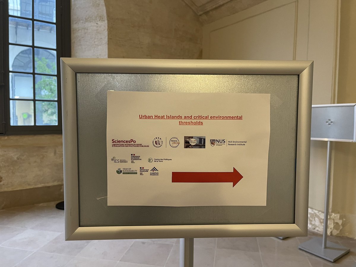 jiathwee's tweet photo. What/why is urban heat good to think with? Spending time with French and NUS colleagues workshopping in Paris after some research time in Doha.  #thermalgovernance #thermalcitizenship #blowinghotandcold https://t.co/i5pOUoy0PC