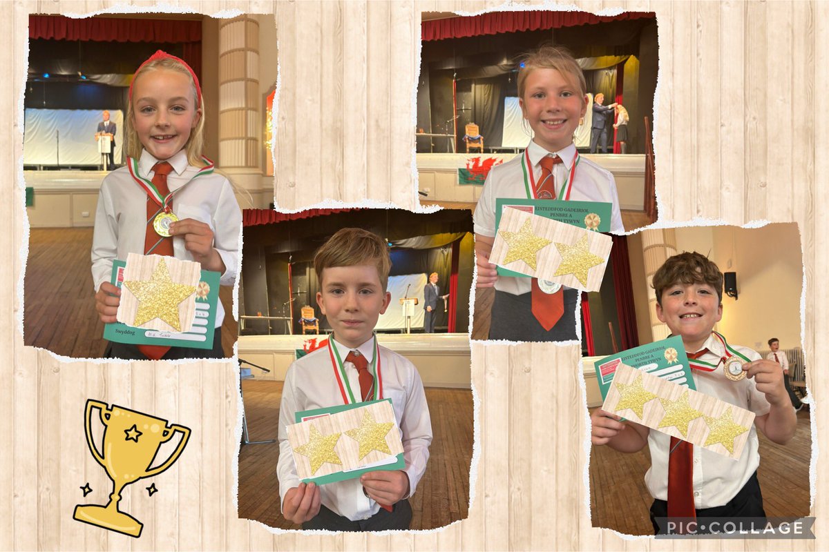 Llongyfarchiadau i chi gyda’r llefaru Bl5 a 6 yn Eisteddfod Penbre a Phorth Tywyn 👏🏻🏅
 #PyT #Eisteddfod #perfformio #iachahyderus #uchelgeisiolagalluog #cyfranwyrmentrus