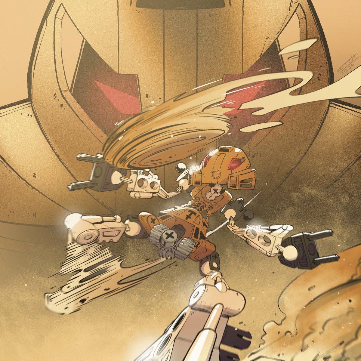 Fletcher_art23's tweet photo. Toa Pohatu (3/6)
#bionicle #LEGO #Robots https://t.co/JP9Kjabx8C