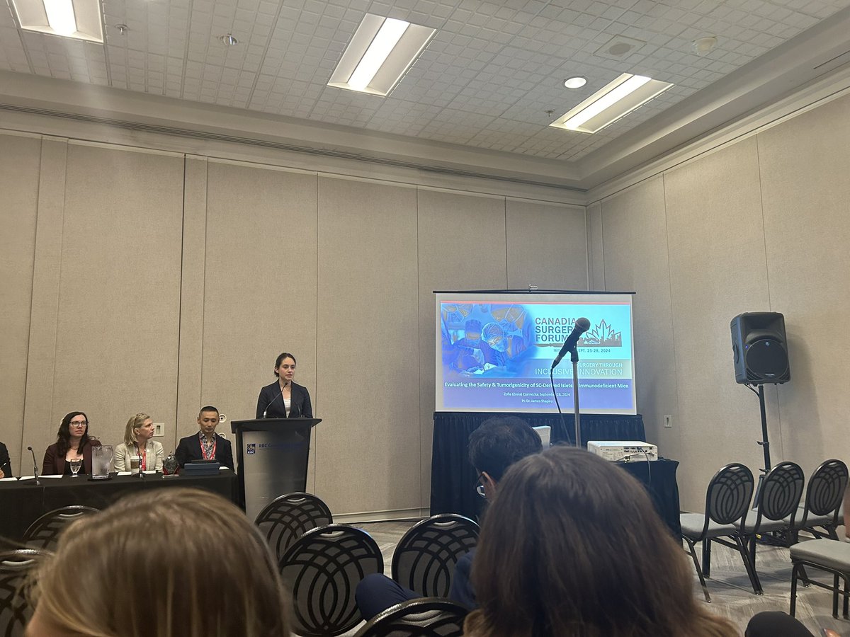 Kevin Verhoeff (@kevinverhoeffmd) on Twitter photo Congrats to Zosia from <a href="/UAlbertaSurgery/">University of Alberta Surgery Department</a> presenting at the top papers for <a href="/CAGS_ACCG/">Cdn General Surgeons</a> CSF. Awesome work on islet transplantation from the Shapiro lab! Congrats to Zosia from <a href="/UAlbertaSurgery/">University of Alberta Surgery Department</a> presenting at the top papers for <a href="/CAGS_ACCG/">Cdn General Surgeons</a> CSF. Awesome work on islet transplantation from the Shapiro lab!