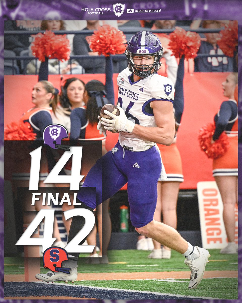 Holy Cross Football tweet media