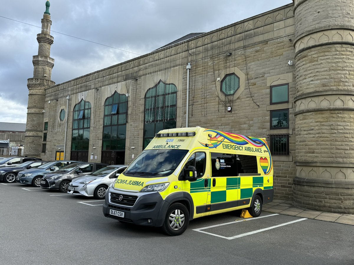 Solly880 (@solly880) on Twitter photo Today myself and Hannah Khan from <a href="/YorksAmbulance/">Yorkshire Ambulance</a> and Jurgen and Amanda from BRI, were at the Madni Jamia Masjid mosque teaching CPR, Choking Management and recovery position. Thanks to Sofian Khan for inviting us. Today myself and Hannah Khan from <a href="/YorksAmbulance/">Yorkshire Ambulance</a> and Jurgen and Amanda from BRI, were at the Madni Jamia Masjid mosque teaching CPR, Choking Management and recovery position. Thanks to Sofian Khan for inviting us.