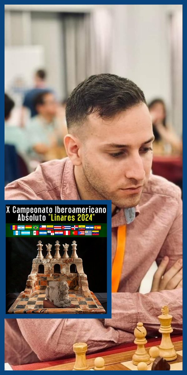 El Maestro Internacional Paolo Ladrón de Guevara, del <a href="/FCC_MA/">FCC Medio Ambiente</a> ♻️ Benalmádena🇪🇸,  en 5ª posición en el Iberoamericano ¡Vamos, Paolo!💪🏻