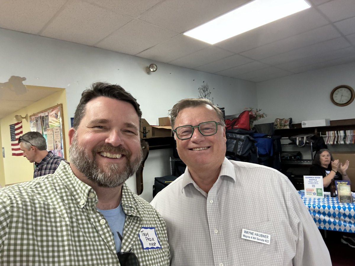 I always have a fun time with the Atkinson and Plaistow Dems. Enjoyed great candidates, great activi