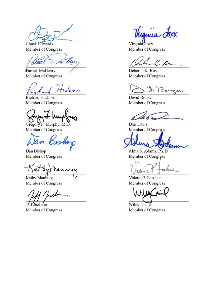 Senator Thom Tillis tweet media