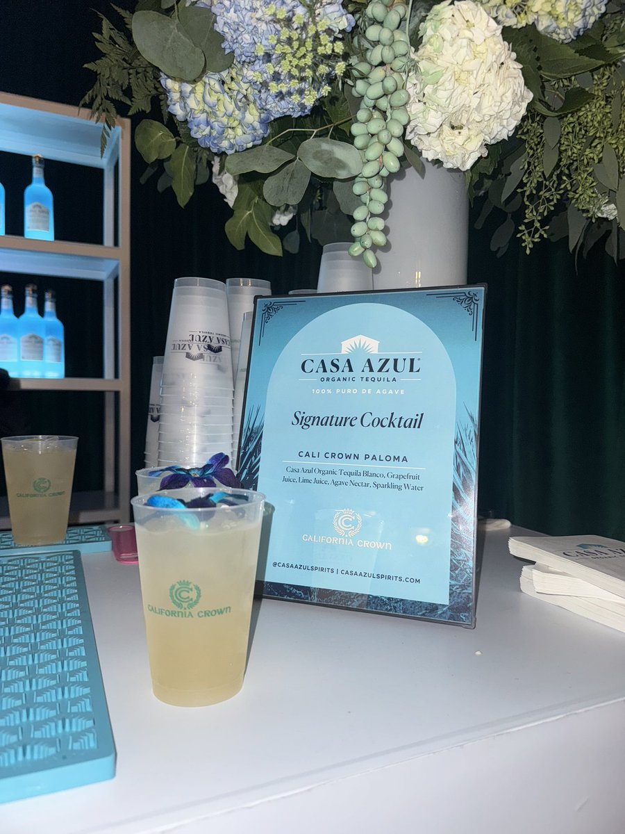 The Cali Crown Paloma by <a href="/CasaAzulSpirits/">Casa Azul Orgánico Tequila</a> 👑