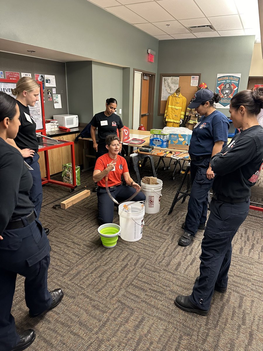 norcalwfs's tweet photo. Day 1 of the First Alarm Girls Fire Camp at Mission College in Santa Clara is off to a great start! https://t.co/xUi1NEBqym
