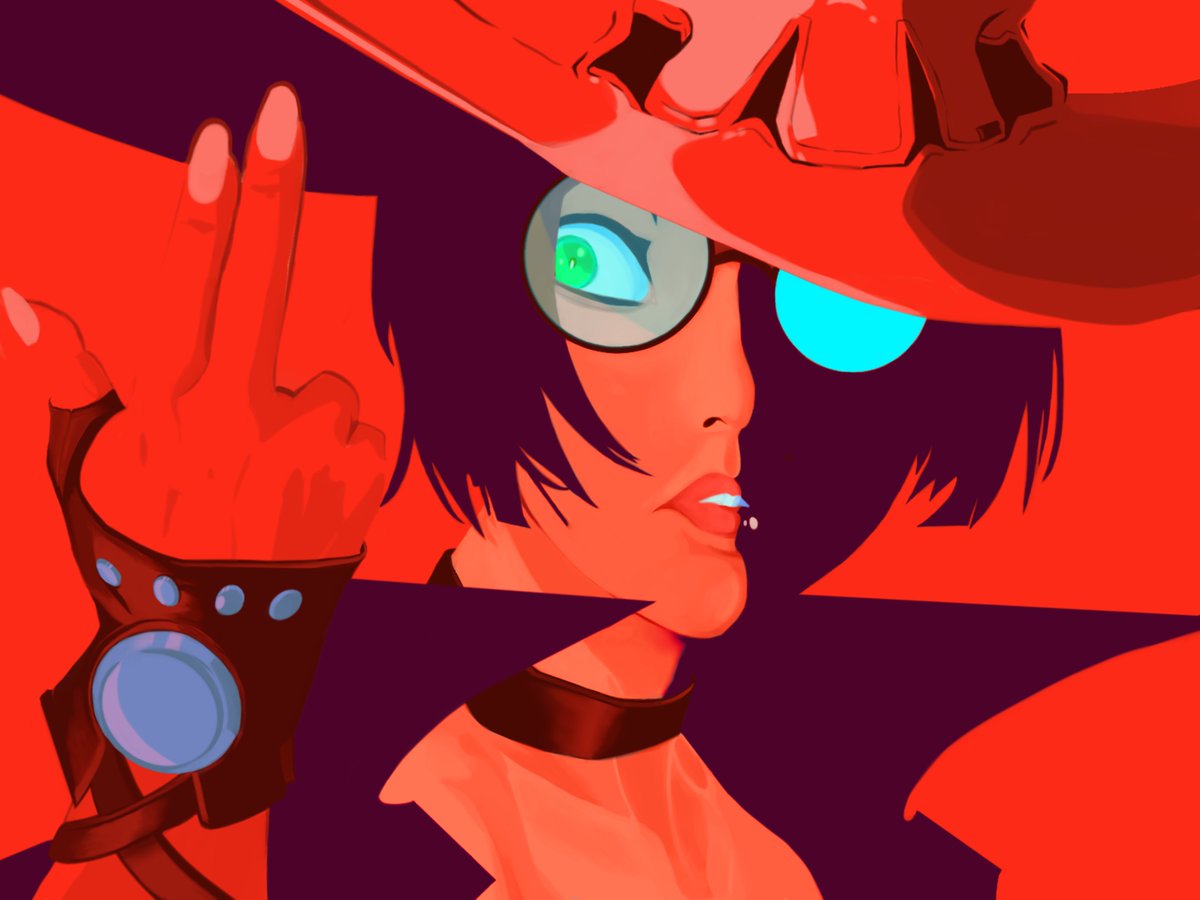 Spewcup's tweet image. I love I-no Guilty Gear🎸