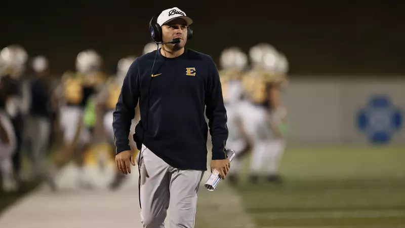 ETSUAthletics's tweet photo. The Timeline: ETSU football’s trip to Charleston https://t.co/aAGDoPV2w0 https://t.co/JCP4yYA0bZ