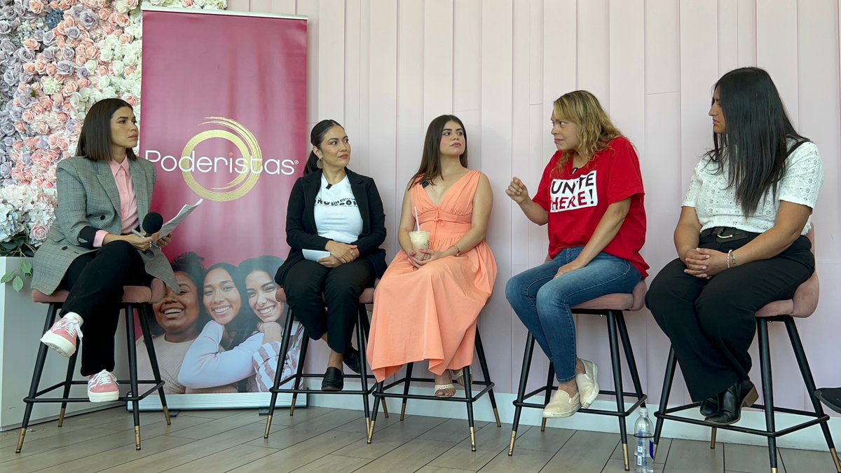 Culinary226's tweet image. &quot;As a member of a union that represents workers from 175+ countries &amp;amp; who speak 40+ languages, I know the importance of UNITY 🤝 and engaging in democracy to vote so that our voices are heard.&quot; - Claudia, Culinary Union member. #Poderistas @AmericaFerrera