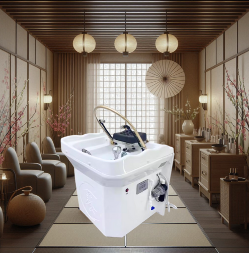 spasalonus's tweet photo. 😍 So this is the viral portable head spa? https://t.co/0aqmkRJIFG