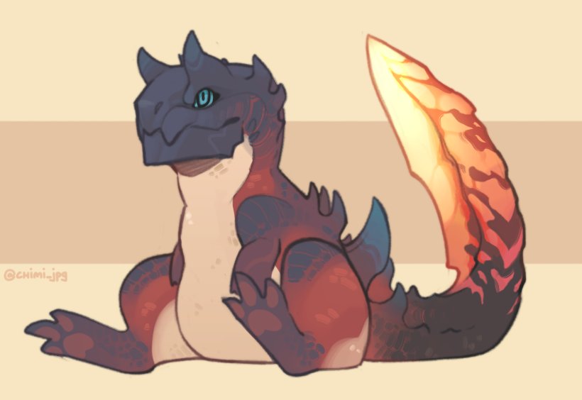 Chimi_jpg's tweet image. Manifesting Glavenus for #MHWilds