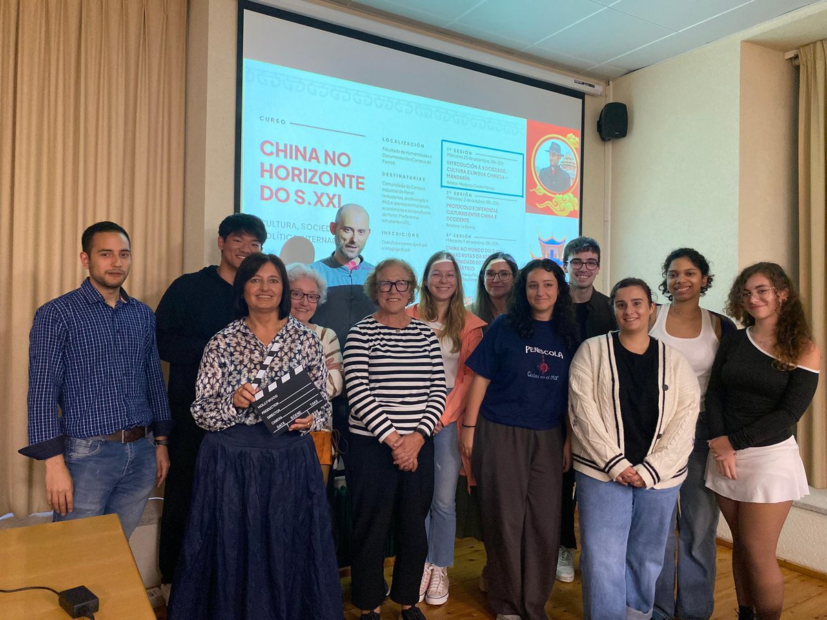 CorderiNovoa's tweet photo. China en el horizonte del siglo XXI: introducción a la sociedad, cultura e idioma de China. Campus Industrial Ferrol. Universidad de la Coruña. @UDC_gal @IGADI_info https://t.co/dQAY6TA7sB