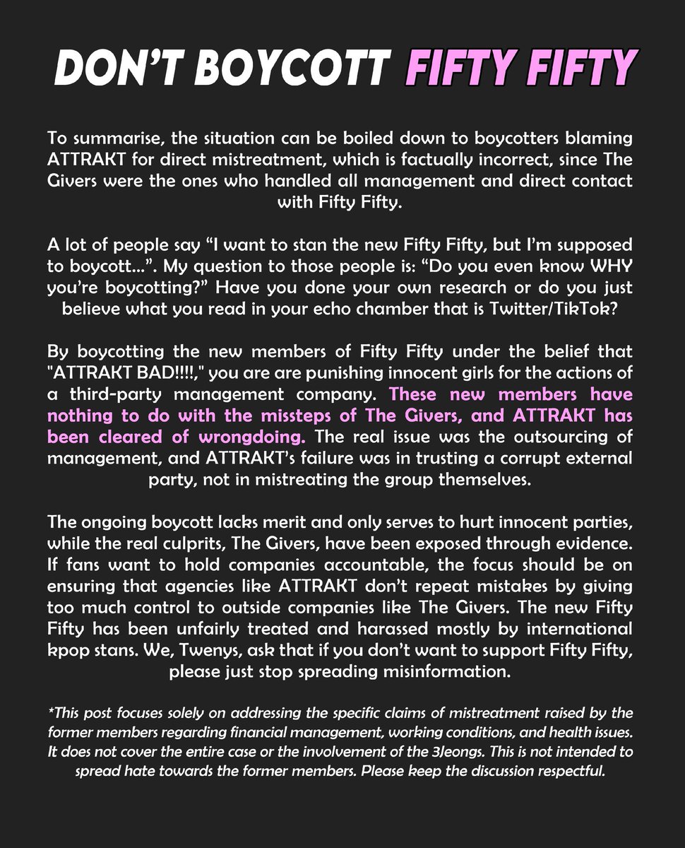 yeonwoo080012's tweet photo. @nickisballs @kchartsmaster Moron spotted, check your fact first!
#FIFTYFIFTY #피프티피프티 #APOLOGIZETOFIFTY https://t.co/TRmYqrZZ0z