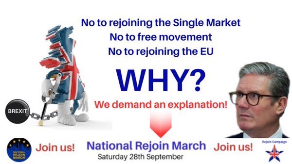 ChrisyDrThomas's tweet photo. @MrRobertBob1 And sadly ignored by the media which makes me very angry!

#NationalRejoinMarch 
#RejoinMarch 
#DumpBrexit 
#BrexitHasFailed 
#RejoinEU https://t.co/cebSsHbYgB