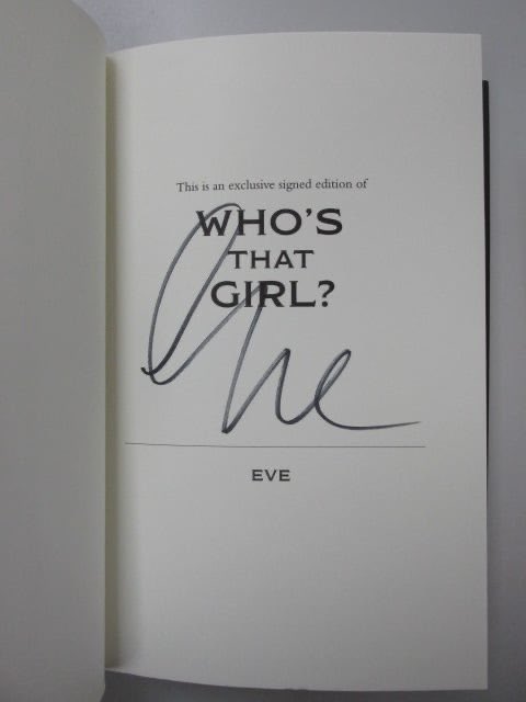 Victoria_Books's tweet image. We Have #Signed copies of Who’s That Girl? By @TheRealEve 
@HarperCollinsUK 

Order your copy ➡️ @ ebay.co.uk/itm/1669936275…
Free Shipping 🚚

💿💿💿💿💿💿💿
The definitive autobiography from Eve, the #multiplatinum #Grammy Award®–winning, Emmy®-nominated #rapper singer-songwriter