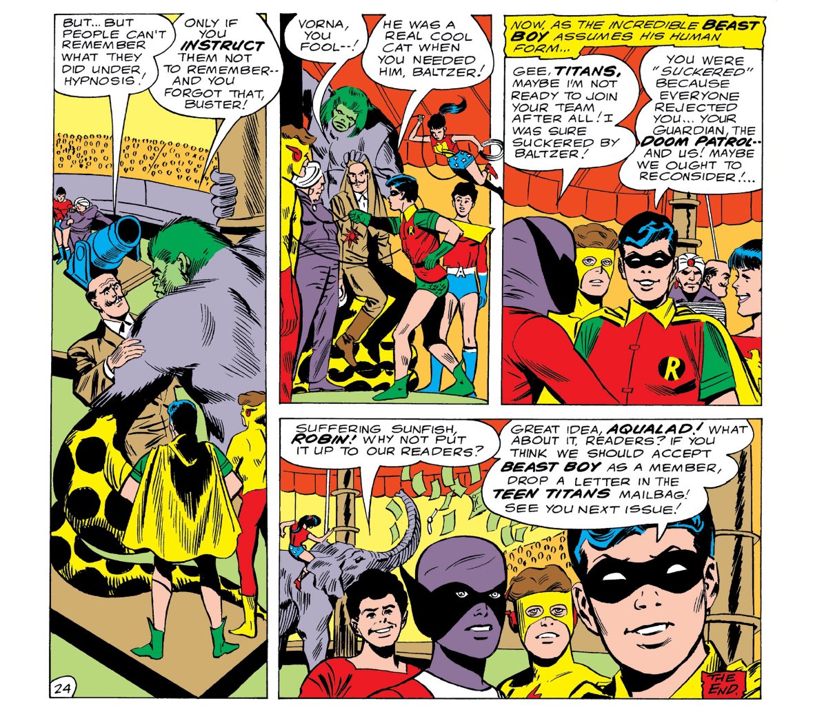 chelsdaniel280's tweet image. #TodayILearned: DC Comics asked readers whether or not Beast Boy should join the Teen Titans. What would your answer have been? 
(Teen Titans #6 - Bob Haney, Bill Molno, Sal Trapani, and Stan Starkman)
#BeastBoy #TeenTitans #dccomics