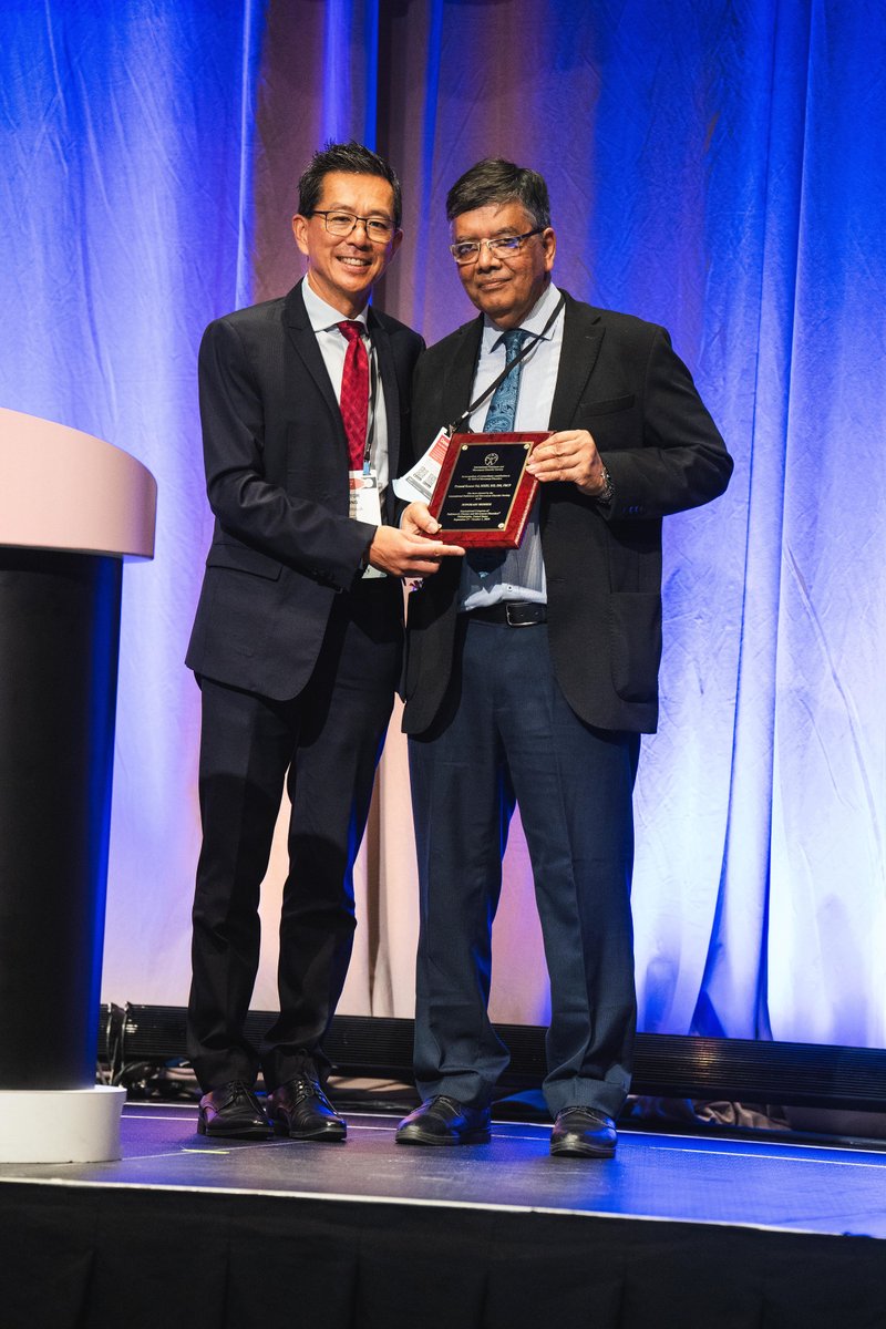 movedisorder's tweet photo. MDS congratulates the newest Honorary Members — individuals who have made extraordinary contributions to the Society: Elena Moro and Pramod Kumar Pal! #MDSCongress https://t.co/Oy1eZLBp7Y