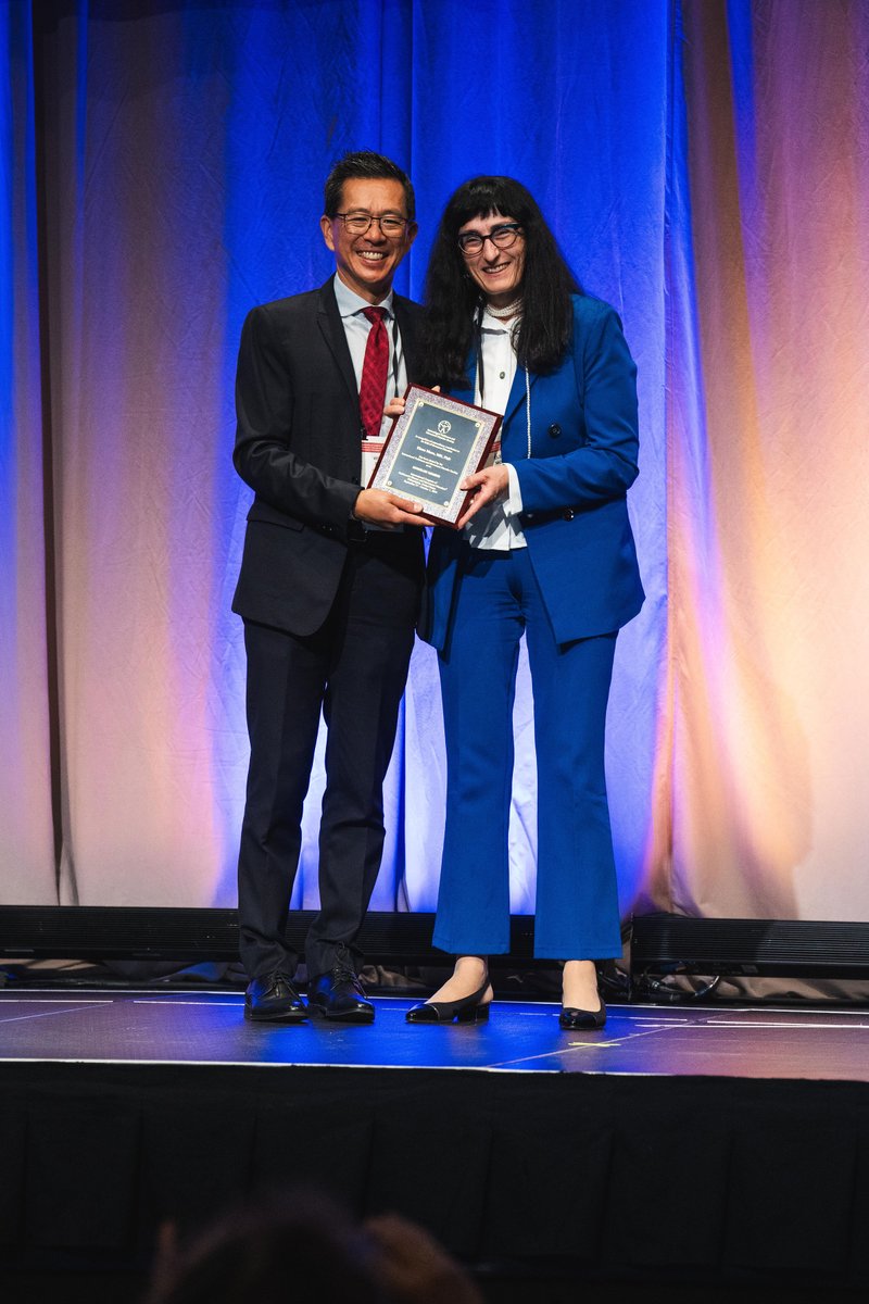 movedisorder's tweet photo. MDS congratulates the newest Honorary Members — individuals who have made extraordinary contributions to the Society: Elena Moro and Pramod Kumar Pal! #MDSCongress https://t.co/Oy1eZLBp7Y