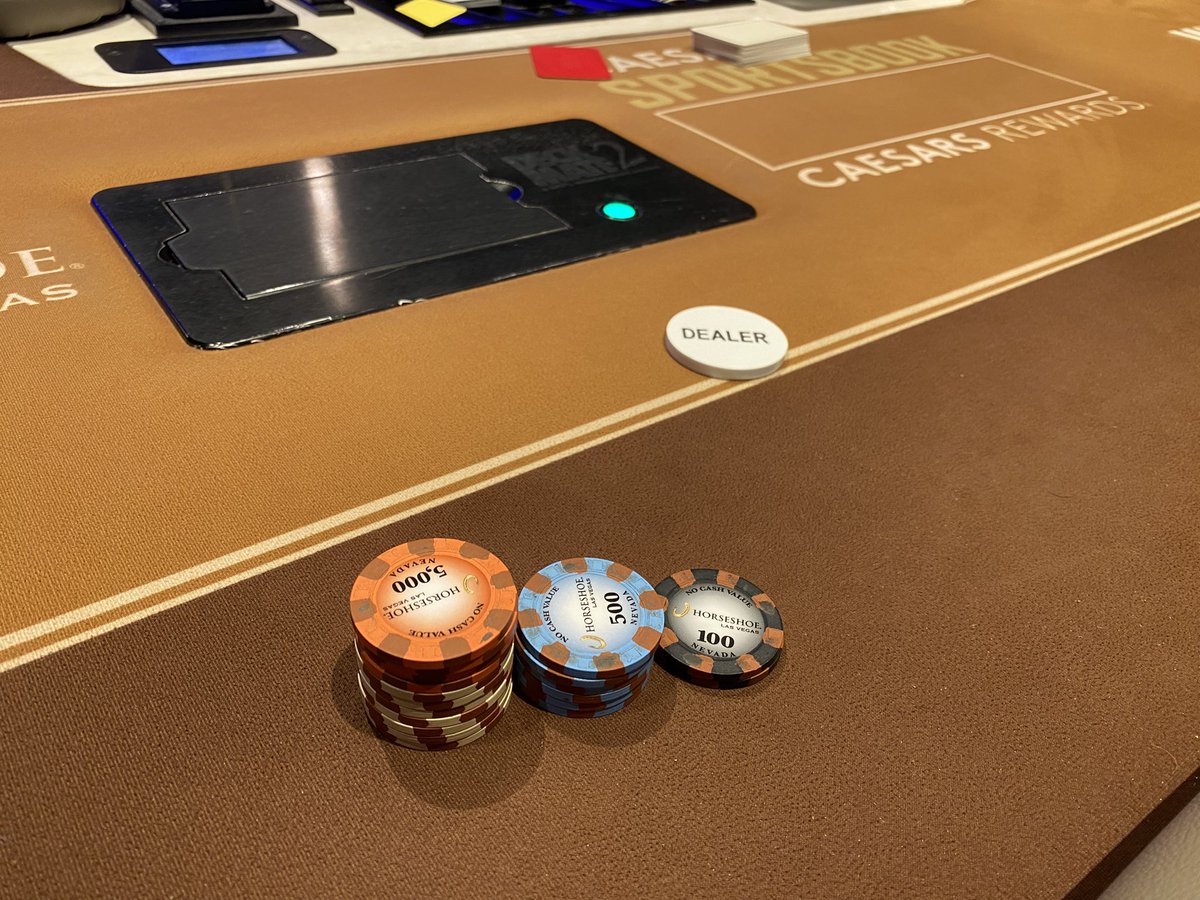 At first break 30,200 chips, just over starting stack. Been down to 12,000 twice and back up. I have a sticky table with 3-4 seeing every raised flop. Might be able to run up a good stack.