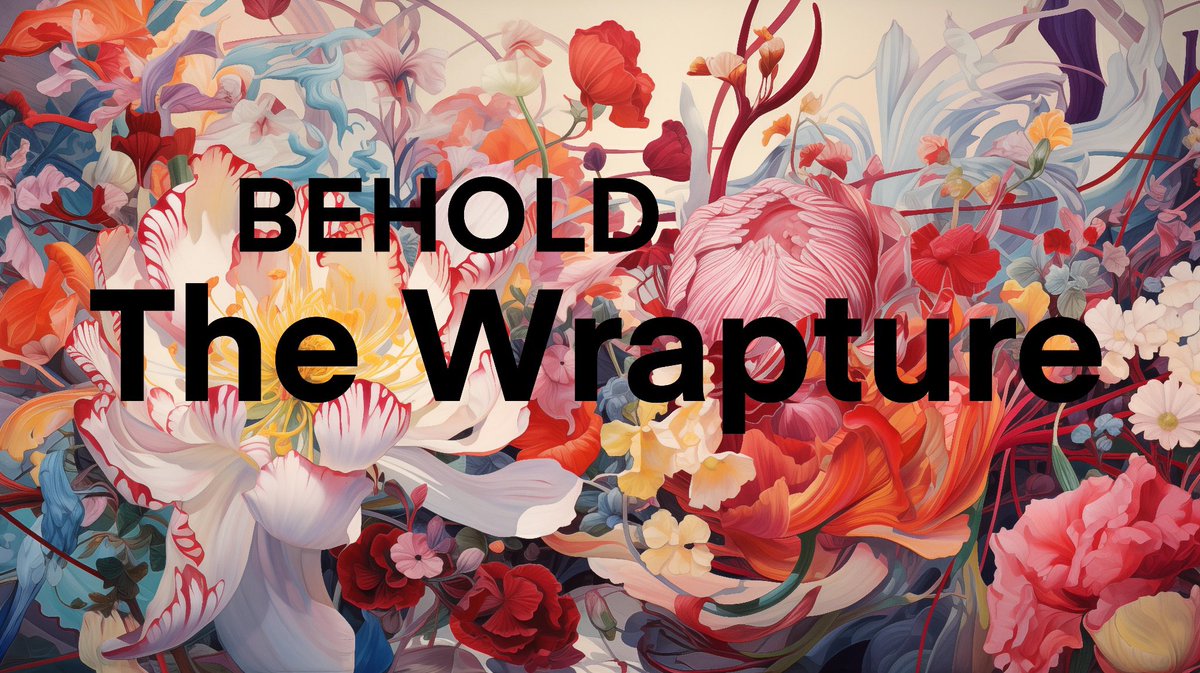 _GirlMaher_'s tweet photo. Again, all of this feels very #Wrapture https://t.co/rGHa4Z0UzH