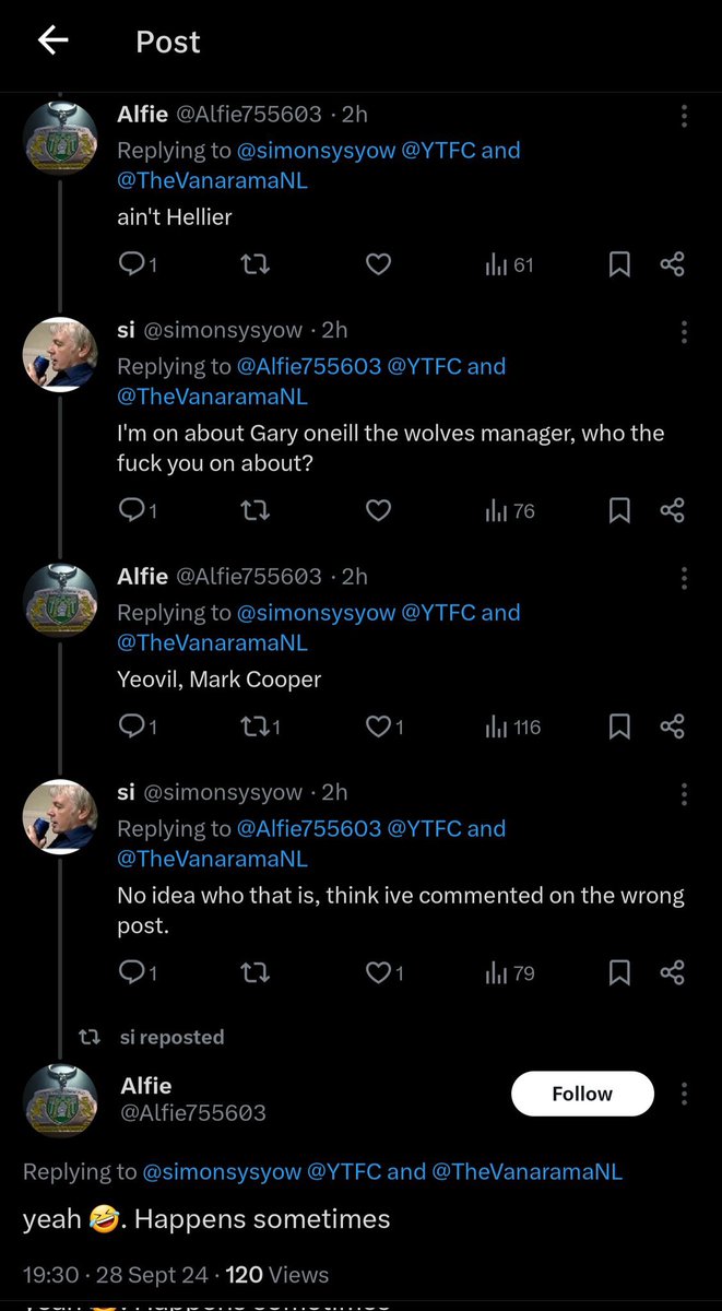 Out of Context Yeovil Town tweet media