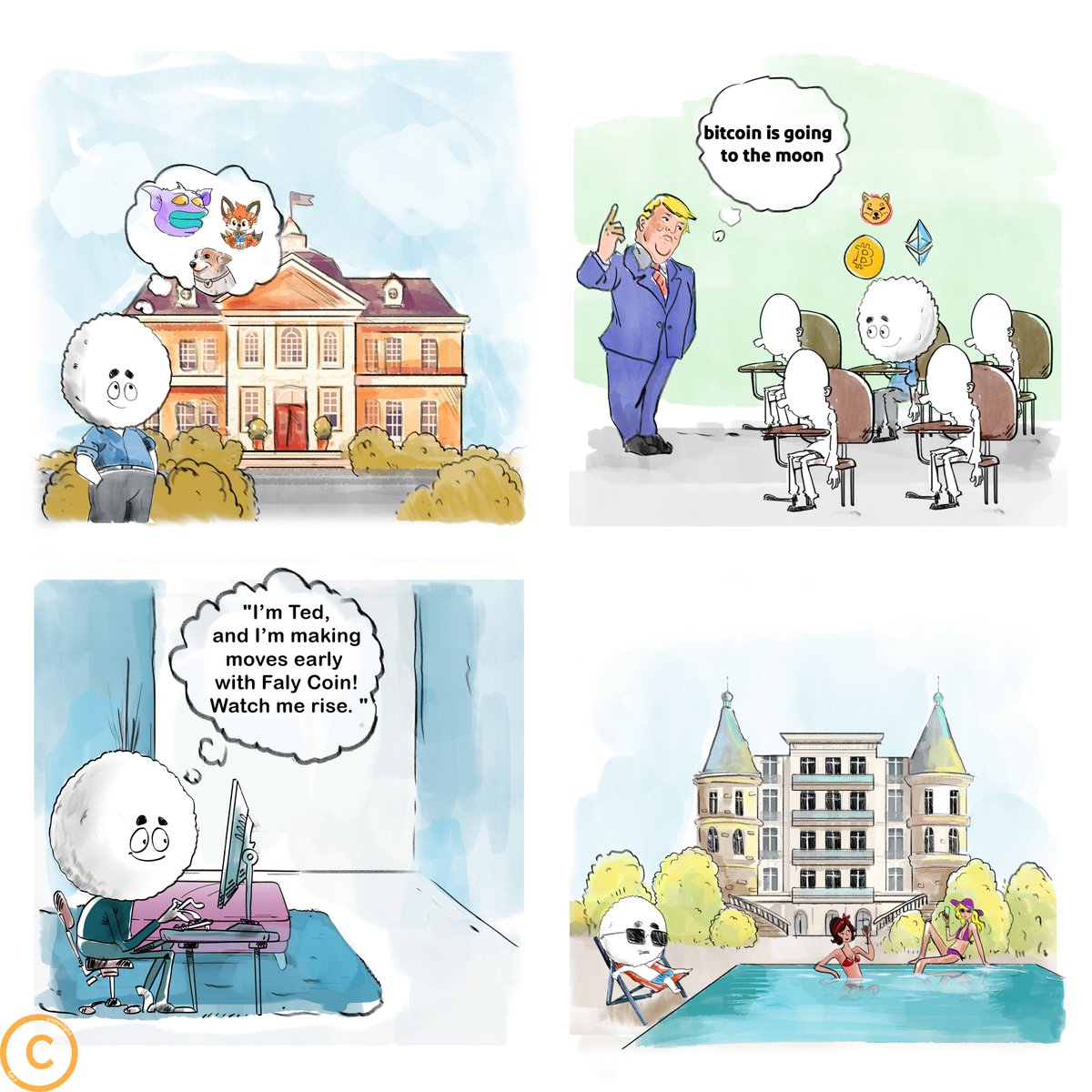 FalyCoin's tweet photo. "Meet Ted—the young visionary of the Faly Coin world. 🧠📈 While everyone’s learning the basics, Ted is already two steps ahead, dreaming big and planning his Faly Coin future. 
🍢💸 Ready to join Tedd in making moves with Faly Coin? 🚀"
 #FalyCoin #Bitcoin #memecoins https://t.co/9JMsr7iDT5