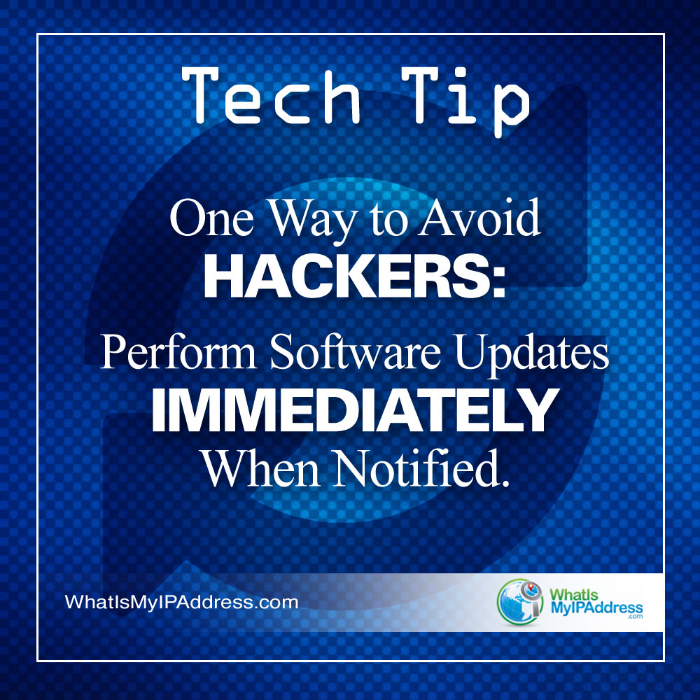 wimia's tweet image. Many software updates include security fixes that help keep hackers out.

#techtips #dontgethacked #softwareupdates
