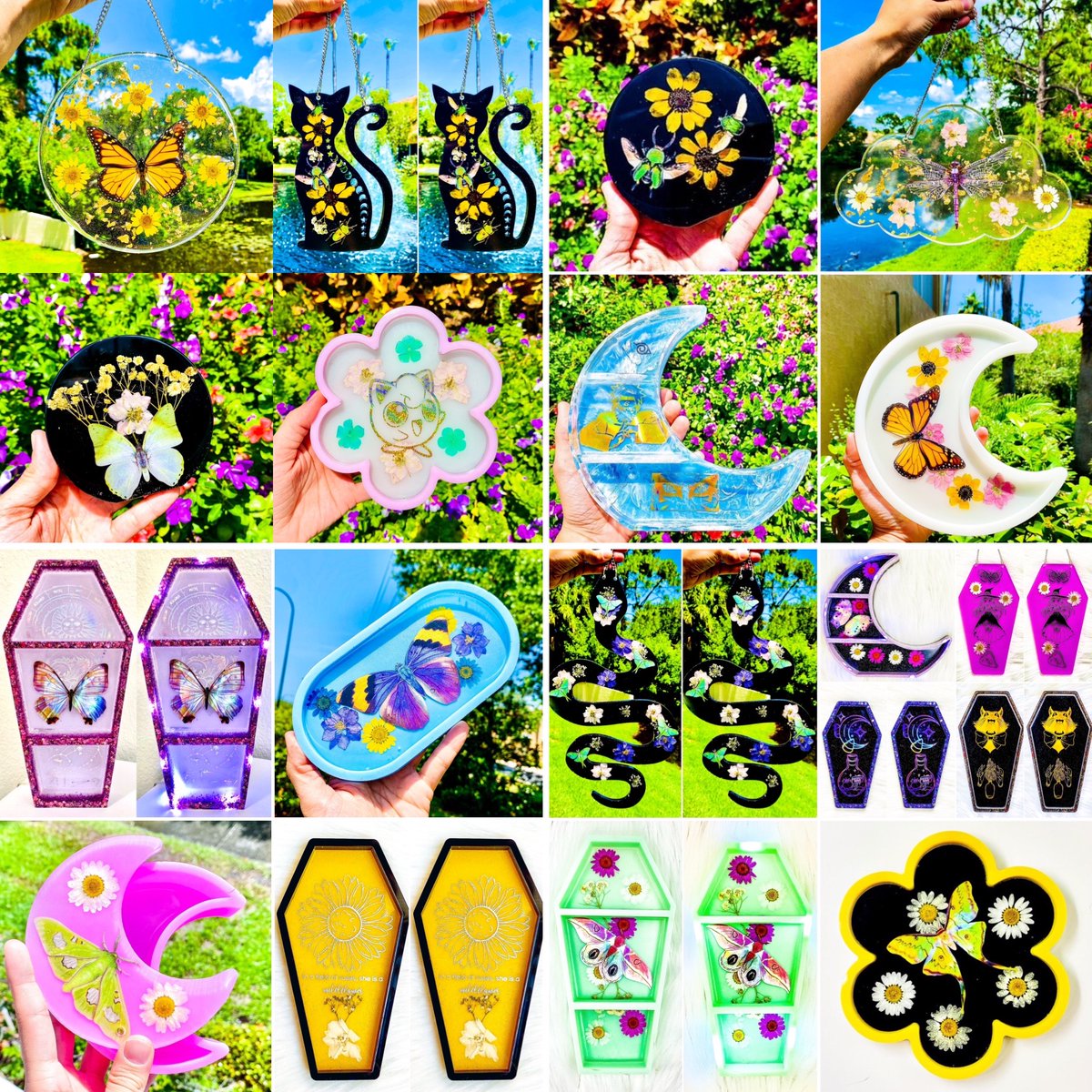 🌺🌺MY SHOP IS 40% OFF 9/27 - 9/29!!🌺🌺

I WOULD LOVE TO FIND SOME OF MY CREATIONS HOMES!🌺

Trays, Wall Art, Jewelry Boxes, Freeforms, Figurines, Ashtrays, Incense Holders and more!