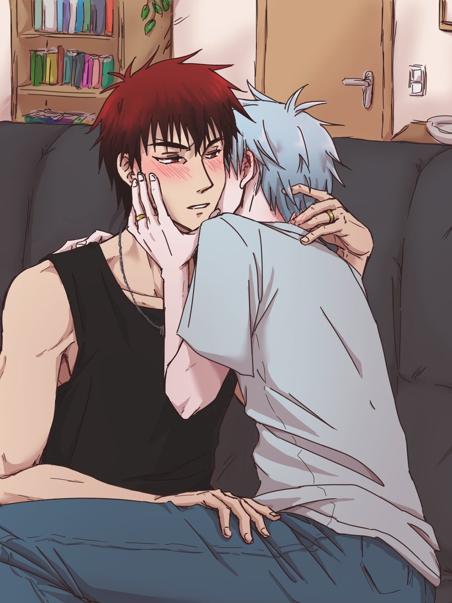 Neck kisses 😙 #kagakuro
