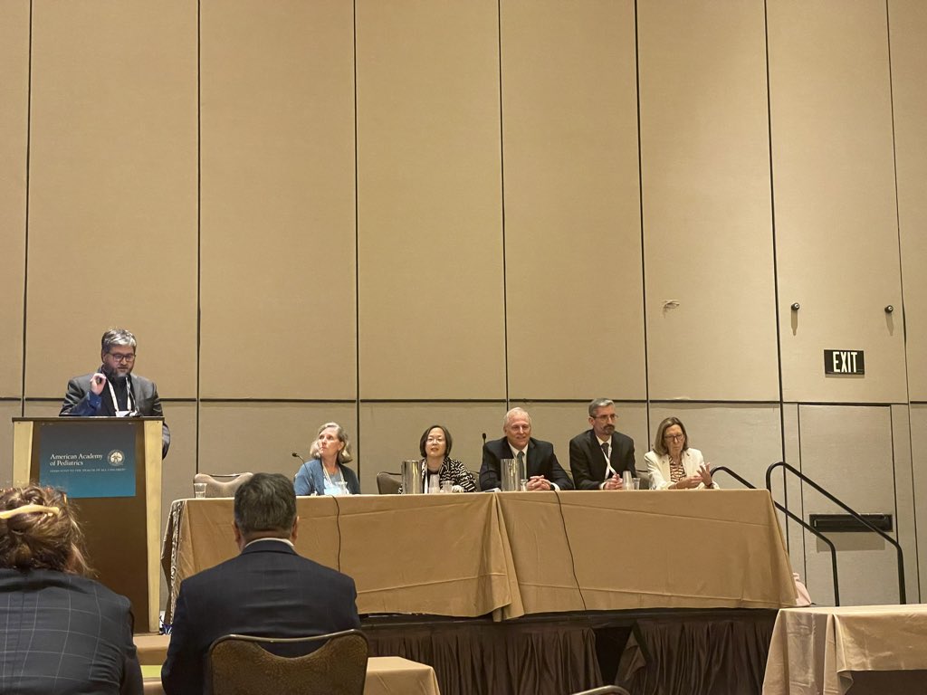 Mohsen Saidinejad, MD, MBA, FAAP, FACEP (@ladrmoh) on Twitter photo Pediatric Pandemic Network at AAP
Great to see these legendary minds all in one place, discussing pediatric readiness and disaster preparedness to the surgery section at AAP.
#AAP2024
<a href="/pedspandemic/">Pediatric Pandemic Network</a>
<a href="/EMSCImprovement/">EMSC Innovation & Improvement Center</a>
<a href="/LAPedsReady/">LA Peds Ready</a>
<a href="/MaryFallat/">Mary Fallat</a> Pediatric Pandemic Network at AAP
Great to see these legendary minds all in one place, discussing pediatric readiness and disaster preparedness to the surgery section at AAP.
#AAP2024
<a href="/pedspandemic/">Pediatric Pandemic Network</a>
<a href="/EMSCImprovement/">EMSC Innovation & Improvement Center</a>
<a href="/LAPedsReady/">LA Peds Ready</a>
<a href="/MaryFallat/">Mary Fallat</a>