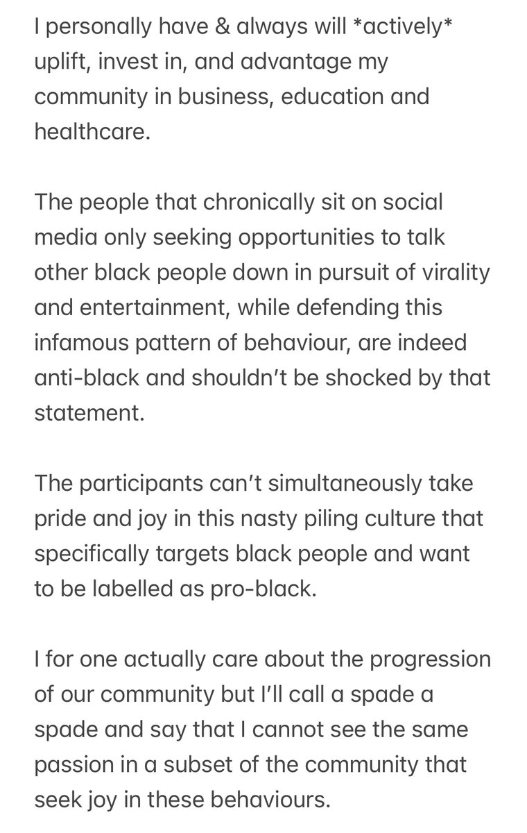 Thanks for your input Dr Ruby 🖤

It goes without saying that our community includes many fantastic representatives that actually care/ protect our community.  

Having said that the following for me is undeniable..
