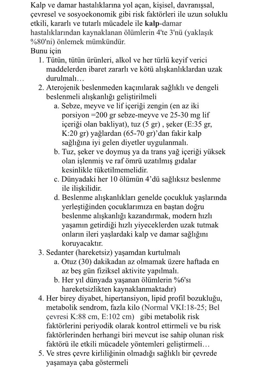 29 Eylül Dünya Kalp Günü..