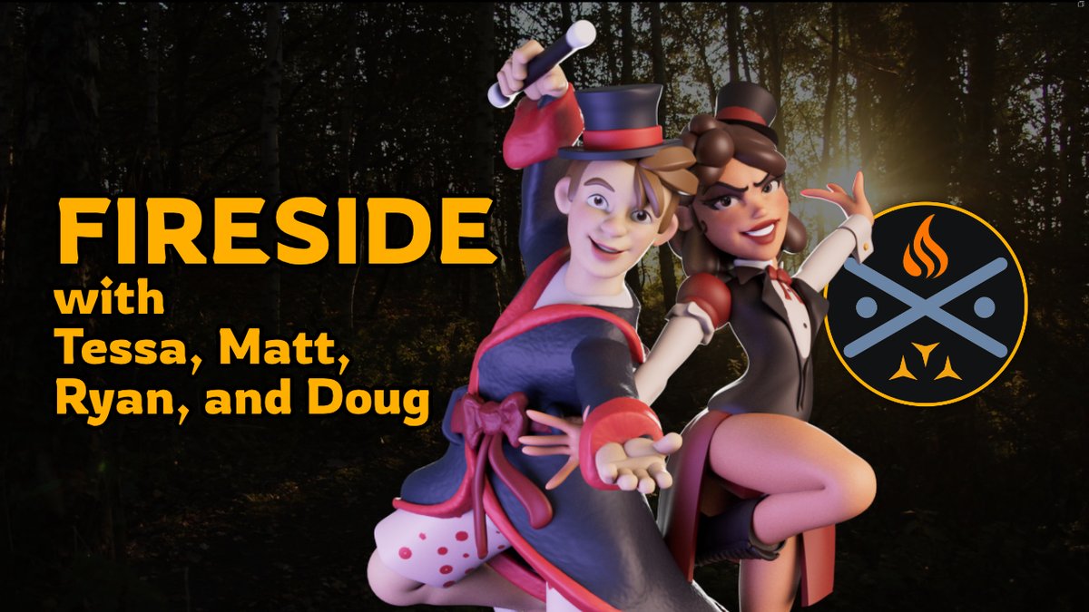 With some of our hosts out for the night, no stream tonight, but we are getting a little cozier in the discord. we have a seat for you! Pull up a log, discord.fireside.buzz
