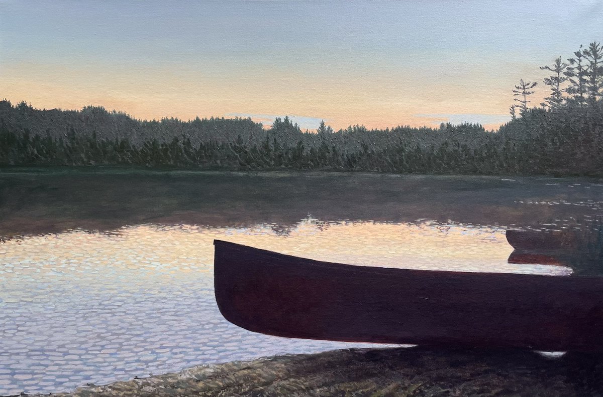 John Kinsella (@johnkinsella52) on Twitter photo Beached, Spring Lake 2014
Oil on canvas
24 x 36 inches
On view <a href="/EclipseArt/">Eclipse Art Gallery</a>
#art #ArtLover #oilpainting #painting #canoe #twilight <a href="/Anishinabe_Life/">William</a> <a href="/kimahesse/">Kimberly Hesse</a> <a href="/Muskoka411/">Muskoka411 News</a> <a href="/DtwnHuntsville/">Downtown Huntsville</a> <a href="/RobinStanfill2/">Robin StanfillšŖæ</a> <a href="/peac4love/">Ceni</a> <a href="/JoanieGentian/">Joanie MacPhee</a> <a href="/ToqueCanoe/">Toque & Canoe</a> Beached, Spring Lake 2014
Oil on canvas
24 x 36 inches
On view <a href="/EclipseArt/">Eclipse Art Gallery</a>
#art #ArtLover #oilpainting #painting #canoe #twilight <a href="/Anishinabe_Life/">William</a> <a href="/kimahesse/">Kimberly Hesse</a> <a href="/Muskoka411/">Muskoka411 News</a> <a href="/DtwnHuntsville/">Downtown Huntsville</a> <a href="/RobinStanfill2/">Robin StanfillšŖæ</a> <a href="/peac4love/">Ceni</a> <a href="/JoanieGentian/">Joanie MacPhee</a> <a href="/ToqueCanoe/">Toque & Canoe</a>