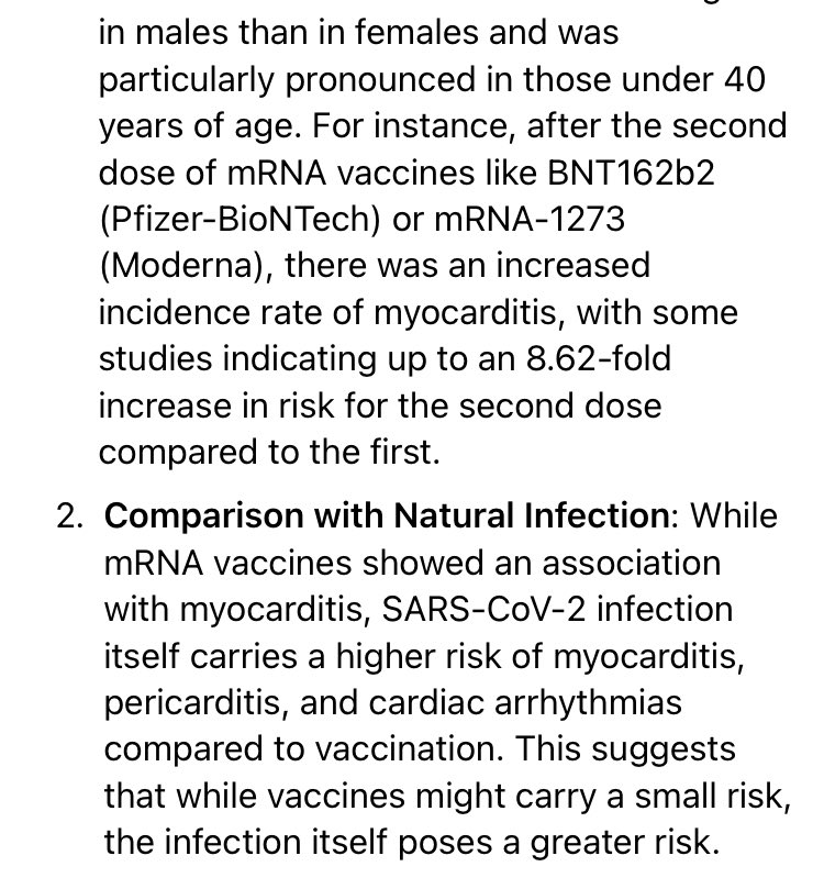 TheQNewsPatriot's tweet photo. Me: “Grok, based on peer reviewed data and public documents, what is the likely statistically-significant cause of the explosion in juvenile myocarditis between 2020 and 2024?”

Grok: “COVID mRNA vaccines, especially in juvenile males” https://t.co/T45cjjcdWv