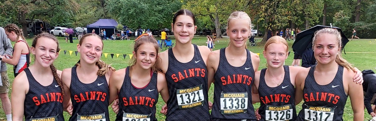 CCXC Girls with another fine performance today at the McQuaid Invitational. They ran against some of the best girls in the state! The team is ready for a fast October. Next week is Spirit &amp; Homecoming. <a href="/CCCSDathletics/">CCCSD Athletics</a>