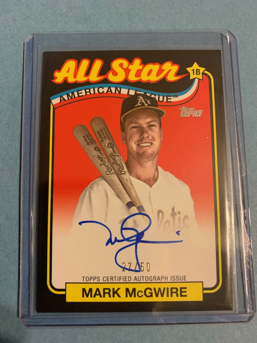 KnTSportscards's tweet image. Hits galore the last few weeks, #jacksonchourio #markmcgwire #topps #bowmanchrome #superfractor #Toppsdirect #kntsportscards #cardshop #lcs #oneofone