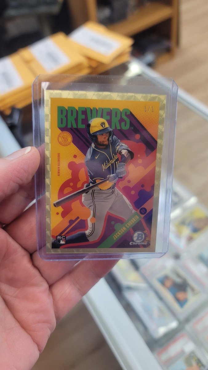 KnTSportscards's tweet image. Hits galore the last few weeks, #jacksonchourio #markmcgwire #topps #bowmanchrome #superfractor #Toppsdirect #kntsportscards #cardshop #lcs #oneofone