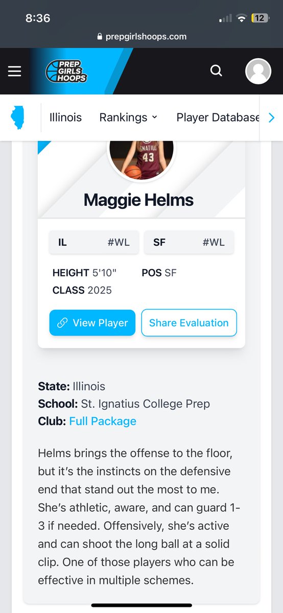 Maggie about to have a huge state run this year! <a href="/maggie_helms/">Maggie Helms</a>