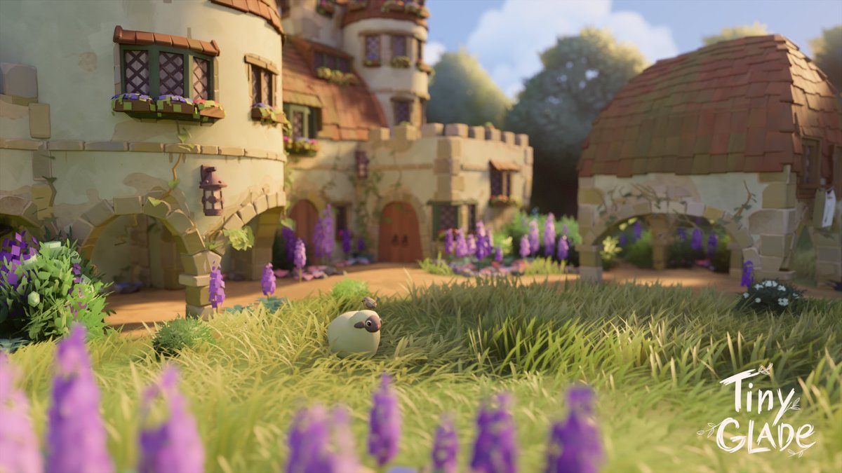 The little details in #TinyGlade are so cute🐦🐑