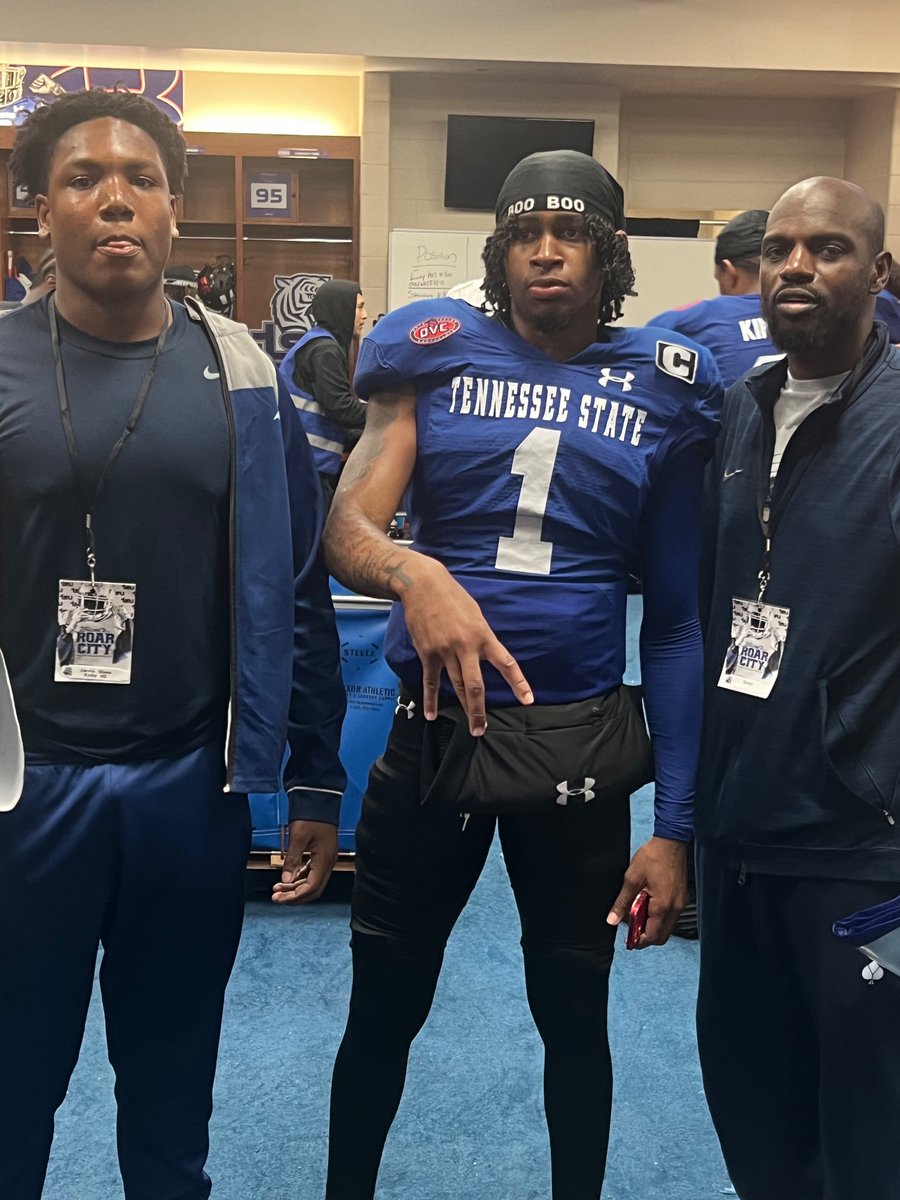 Jarviglenn2007's tweet photo. Thank you @TSUFbrecruiting  for allowing me to attend a game day very blessed for the opportunity @CSmithScout @johnvarlas @PrepRedzoneTN @school_kirby https://t.co/CeCn2jCYbo