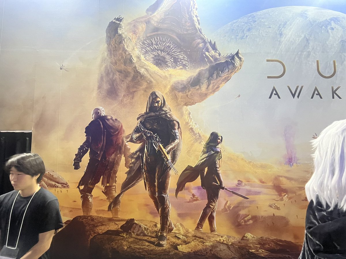 AiveenaRozelle's tweet image. #levelinfinite #Duneawakening #TokyoGameShow2024